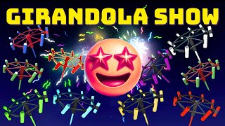 Insane Girandola show noise warning in fireworks playground Roblox [upl. by Floridia900]