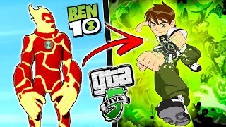 ENCONTREI o BEN 10 no GTA 5  Desenho Animado [upl. by Mharg361]