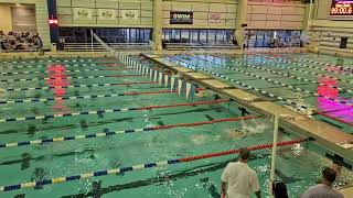 93024 Levittown vs Cold Spring Harbor 100 Fly  Siena in lane 4 2nd place finish [upl. by Llennol]