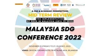 Malaysia SDG Conference 2022  Highlight [upl. by Walls475]