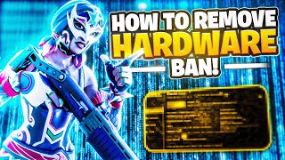 Fortnite HWID Spoofer  How To Remove A Hardware Ban Step By Step [upl. by Aprile]