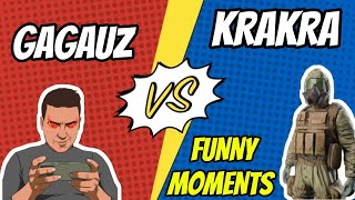 GAGAUZ vs KRAKRA 😅  FUNNY MOMENTS  MODERN STRIKE ONLINE [upl. by Clippard]