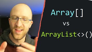 Array vs ArrayList in Java Tutorial  Whats The Difference [upl. by Giule972]