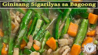 Ginisang Sigarilyas with Bagoong  Panlasang Probinsyana [upl. by Trask]