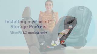 How to Install the Graco® SlimFit LX 3in1 Car Seat in rearfacing mode [upl. by Olatha]