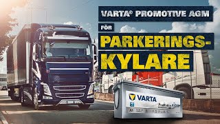 VARTA ProMotive AGM för parkeringskylare i lastbil  VARTA Fleet program [upl. by Terzas86]