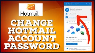 How To Change Hotmail Password 2023 Hotmail Account Password Change [upl. by Yecad815]