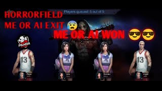 HORRORFIELD GAME 😰ME OR AI  PANDAEMRAN1  Horror field 😰 [upl. by Farmer]