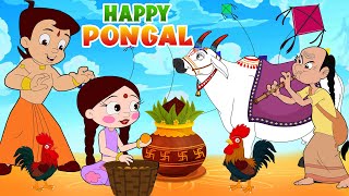 Chhota Bheem  Happy Pongal  Pongal cartoon story  Special Cartoons for Kids [upl. by Gally]