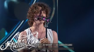 Amici 20  Sangiovanni  Tutta la notte  La Finale [upl. by Elleunamme225]