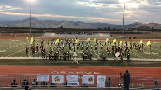 Dinuba High Band  Orange Cove Band Review 2017 [upl. by Henrion]