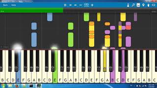 MANANG BIDAY715735Synthesia piano tutorial [upl. by Ttennaej]