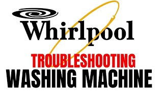 Whirlpool Washer Not Spinning Clothes Dry Troubleshooting Guide [upl. by Netnilc]