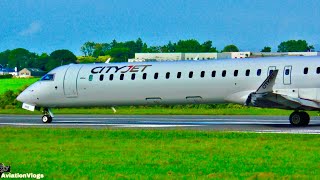 CORK AIRPORT SPOTTING  Sunny evening landings and departures [upl. by Toy]