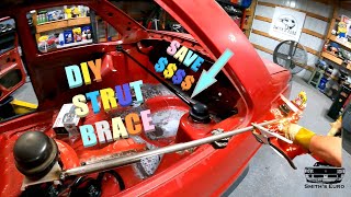 Vw Strut Brace DIY in Minutes EuRoSpOrT wHo [upl. by Longawa]