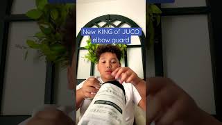 New king of juco elbow guard kingofjuco bruce bolts [upl. by Lukin]