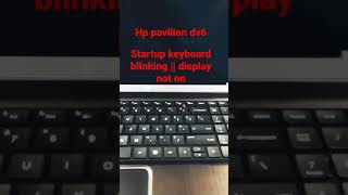 keyboard caps lock light blinking HP pavilion DV6  startup keyboard error Fix it [upl. by Worthy]