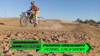 Perris Raceway vet track open practice June 13 2024 [upl. by Horodko243]