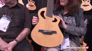 NAMM 14  Avante by Veillette Gryphon ShortScale 12String Demo [upl. by Lonyer388]