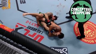 Claudio Puelles Slick Kneebar Versus Clay Guida [upl. by Amiaj]