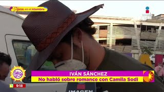 ¿Por qué Iván Sánchez se NEGÓ a hablar de su romance con Camila Sodi  Sale el Sol [upl. by Kerek117]