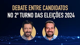 🔴 Debate entre Candidatos no 2º Turno das Eleições 2024  Rádio Bandeirantes  Programa de 141024 [upl. by Dorreg899]