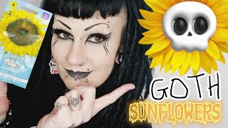 Goth  Plants Sunflower Seeds 🌻 [upl. by Irama]