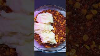 Potato and meat casserole easyrecipe food potato mashedpotatoes casserole [upl. by Crim]