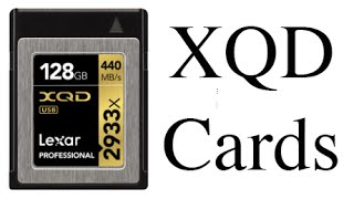 Lexars new XQD Memory Cards at 64GB 128GB amp 256GB in size and at speeds of 1400x amp 2933x [upl. by Etnelav]