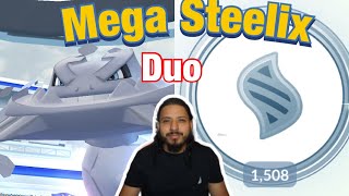 I duoed Mega Steelix in Pokemon GO [upl. by Neelhsa]