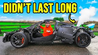 I ATTEMPTED TO DRIVE MY WRECKED MCLAREN 720s [upl. by Epilif808]