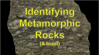 Metamorphic Rocks amp toast [upl. by Hamil]