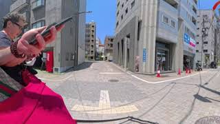 Rickshaw Ride in Asakusa Tokyo Japan  8K 360 [upl. by Michel]