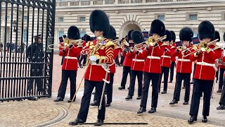 Changing Of The King’s Guards Great View [upl. by Ayrad]