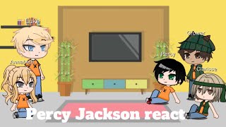 Past Pjo react to Percy Jackson [upl. by Sirroned]