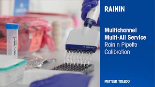 Multichannel Pipette Calibration  Certify All Channels v One Channel  Rainin  METTLER TOLEDO [upl. by Amble]