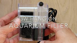 3W Hang on Aquarium Filter [upl. by Avad910]