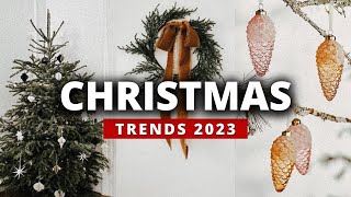 TOP 5 CHRISTMAS TRENDS For 2023  Decorate for Christmas Like a Designer [upl. by Kin]