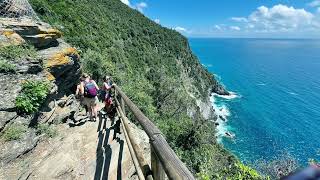 Monterosso Hike to Vernazza Italy May 2024 [upl. by Ennaxor]