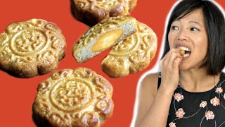 Mooncake Mold Cookies  How to Make Mooncake Mold Cookies Akudos Kitchen [upl. by Nnylyaj]