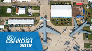 EAA AirVenture Oshkosh 2019 – Experience Oshkosh [upl. by Alilahk56]