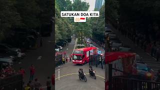 🔴 DETIKDETIK KEDATANGAN BUS TIMNAS INDONESIA KE GBK [upl. by Yzus359]