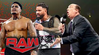 OMG🤩 Paul Heyman Returns with Zilla Fatu to join Roman Reigns [upl. by Yarezed]