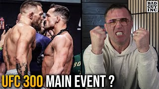 UFC 300 Main Event McGregor vs Chandler [upl. by Osmen]