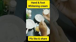 Hand foot whitening cream  5 days challenge cream  skincare shorts viralshort trendingshorts [upl. by Braeunig]