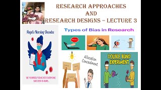 Research Approach amp Design  Lecture 3  Bias in Research  Allocation Concealment  Blinding [upl. by Gilead]