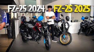 COMPARAÇÃO YAMAHA FZ25 2024 VS FZ25 2025  O QUE MUDOU [upl. by Bernat]