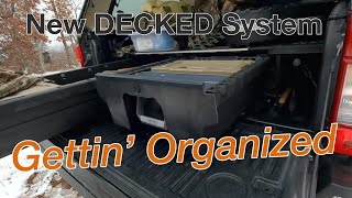 NEW Decked Drawer System in an F250  Assembly Install and Review [upl. by Rifkin]