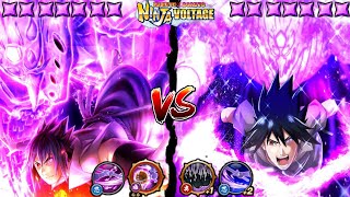 NxB NV Sasuke Rinne Sharingan Shadow Vs Sasuke Rinne Sharingan Limit Break  Evolution of Sasuke [upl. by Ainslee]