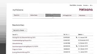 myHelsana Onlineportal DE [upl. by Aihcela]